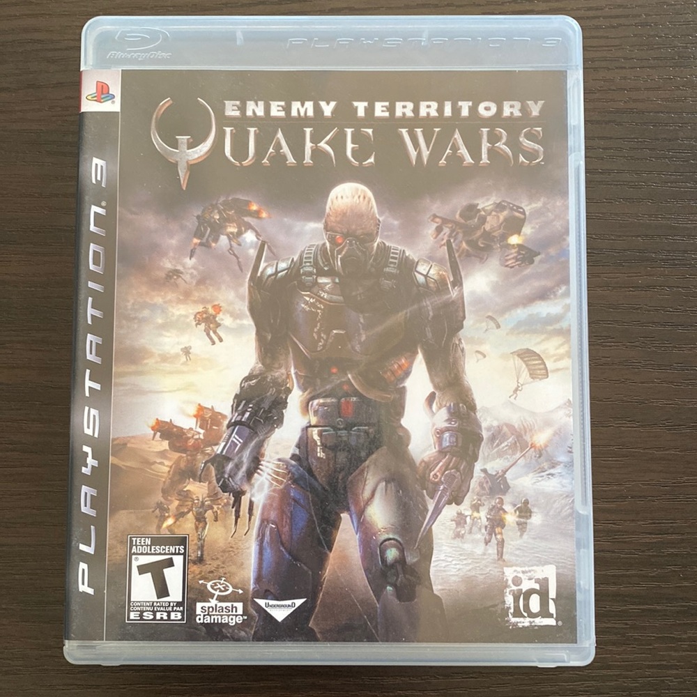 🎮PlayStation 3: Enemy Territory Quake Wars Video Game